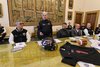 Aquile, presentazione della stagione con assessore allo Sport Francesco Carità - Comune di Ferrara, 14 febbraio 2025