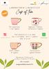 Locandina del laboratorio Cup of tea