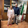 L'assessore Angela Travagli e il vice presidente Paolo Govoni