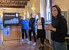 Mostra 90 anni Avis: l'ass. Cristina Coletti all'inaugurazione