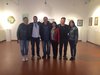L'assessora comunale alla Pubblica istruzione Annalisa Felletti in visita alla mostra al Dosso Dossi di Ferrara, marzo 2017