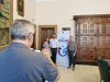 L'assessore Francesco Carità alla presentazione dello spettacolo di danza in sala Arazzi - foto GioM