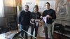 Assessore Simone Merli con direttore sportivo del Circolo Nautico Volano Stefano Totti e direttore sportivo del Circolo Nautico Spina Matteo Rimondi