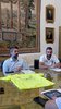 L'assessore allo sport Francesco Carità alla presentazione di "Francolino walk e run" a Ferrara 26 luglio 2024