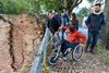 Atuss: percorso partecipato con sopralluogo sopra le mura che costeggiano via Baluardi, a Ferrara