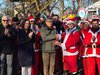 La manifestazione solidale "Babbi Natale in Sella" con ass. Cristina Coletti