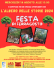 Locandina dell'appuntamento "L'albero delle storie" di mercoledì 14 agosto 2024