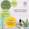 Locandina dell'iniziativa "La Biblioteca Bassani apre i suoi Giardini" organizzata in occasione di InternoVerde 2021 - 11 e 12 settembre 2021