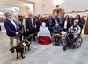Inaugurazione del busto è dedicato a Louis Braille, in mostra nel salone del Municipio di Ferrara