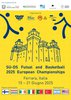 Locandina del Campionato europeo futsal e basketball - Ferrara 15-21 giugno 2025
