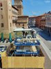 Cantiere Savonarola, restauro della statua in piazza Savonarola a Ferrara