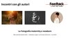 Cartolina del primo degli Incontri con gli autori di fotografia, Ferrara, 18 ottobre 2017