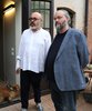 Il sindaco all'inaugurazione del ristorante della Casa dell'Ortolano