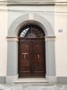 Casa Niccolini - ingresso di via Romiti 13, a Ferrara