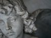 Particolare di un monumento funebre della Certosa di Ferrara