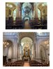 Chiesa Madonnina - Interni prima e dopo i restauri