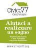 Locandina raccolta fondi per progetto Civico77