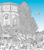 Claudio Gualandi - "Acquedotto monumentale", particolare