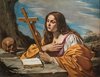 "Maddalena in contemplazione del crocefisso" di Matteo Loves, Collezione Cavallini Sgarbi, 1630ca