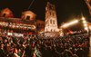 Concerto Venditti - De Gregori - La piazza ieri sera a Ferrara