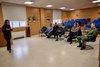 Consegna dell'assegno raccolto dal COA con l'ass. Cristina Coletti 