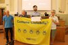 Consiglio Comunale del 27 giugno 2022: consegna riconoscimento Fiab con assessore Alessandro Balboni (foto FVecch)