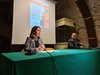 Convegno nazionale psicologia nell'Imbarcadero Castello Estense di Ferrara: ass. Cristina Coletti e pres. Gabriele Raimondi, 14 ottobre 2021