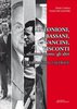 La copertina del libro dedicato ad "Antonioni, Bassani, Vancini, Visconti e gli altri" di maria Cristina Nascosi Sandri (ed.Cartografica, Ferrara, 2020)