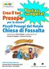 Locandina dell'iniziativa "Crea il tuo presepe" a Fossalta di Ferrara in mostra dal 23 dicembre 2017