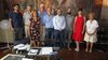 Giovanni Sassu, prof Giorgio Rizzoni,assessore Massimo Maisto, prof Mario Sileo, Riccardo Modestino, Daniela Cappagli e Beatrice Morsiani x ComuEbook - 23 giugno 2017