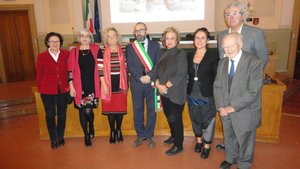 Andra Bucci all'incontro con le scuole di Ferrara