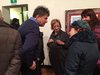 Eric Finzi all'inaugurazione della mostra al Meis