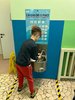 Uno degli erogatori d'acqua installati per le scuole dell'obbligo del Comune di Ferrara