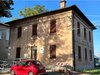 Ex centro civico Ravalle, prospetto sud ovest. Fronte