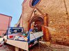 Ex Chiesa di San Giacomo, Ferrara: la pulizia di questa mattina 10 luglio  2021