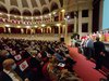 Il sindaco Alan Fabbri interviene in occasione della Giornata del medico al Teatro Nuovo - Ferrara,  sabato 10 ottobre 2020