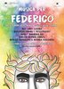 Locandina del concerto "Musica per Federico 2018" con il disegno di Stefania Rubbini