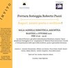 Invito all'incontro per festeggiare lo scrittore Roberto Pazzi
