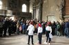 Un'immagine dell'edizione 2017 di "Monumenti Aperti": visita guidata alla chiesa di San Giuliano