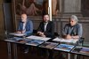 Presentazione "Festival città identitarie Ferrara" con vicesindaco Balboni e ass Gulinelli (foto FVecchiatini)