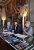 Presentazione "Festival città identitarie Ferrara" con vicesindaco Balboni e ass Gulinelli (foto FVecchiatini)