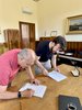 La firma del rinnovo della convenzione tra ass. Balboni e neo presidente Antonio Raimondo