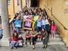 Immagine di repertorio del flash mob che si è tenuto nella Settimana Mondiale per l'Allattamento materno 2024