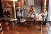 Fondazione Imoletta - presentazione del laboratorio di panificazione e festa 1anno: Venturini, ass. Kusiak, Monini e Sorpilli (fotoFVecchiatini)