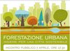 Forestazione urbana - locandina incontro di presentazione percorso partecipato, in programma per mercoledì 7 aprile 2021