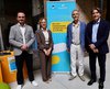 Cavallo con viceprefetto Gamerra, segretario Babetto e direttore generale Mazzatorta