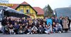 Foto di gruppo del viaggio della memoria fatto ad Auschwitz nel 2014 con l'Istituto di storia contemporanea