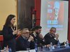 Campagna  anti-truffe "Non ci casco": l'assessore Coletti con il vicesindaco Lodi all'incontro alla Rivana