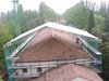 Foto tipo di un modello di sovra copertura provvisoria, come quello che sarà utilizzato sopra il tetto di palazzina Marfisa