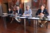 Giornata europea della cultura ebraica: rabbino Caro, GrazianiSecchieri, Arbib, ass. Gulinelli e Manservisi (foto FVecch)